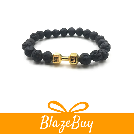 StoneFit™ Beaded Dumbbell Bracelet