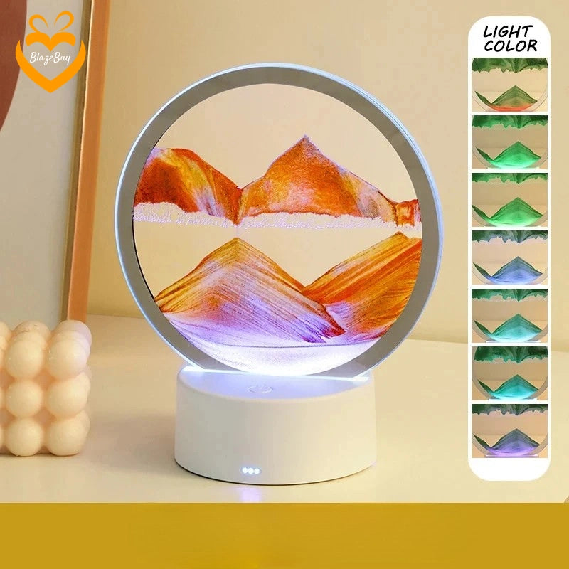 Dynamic Sandscape Motion Frame