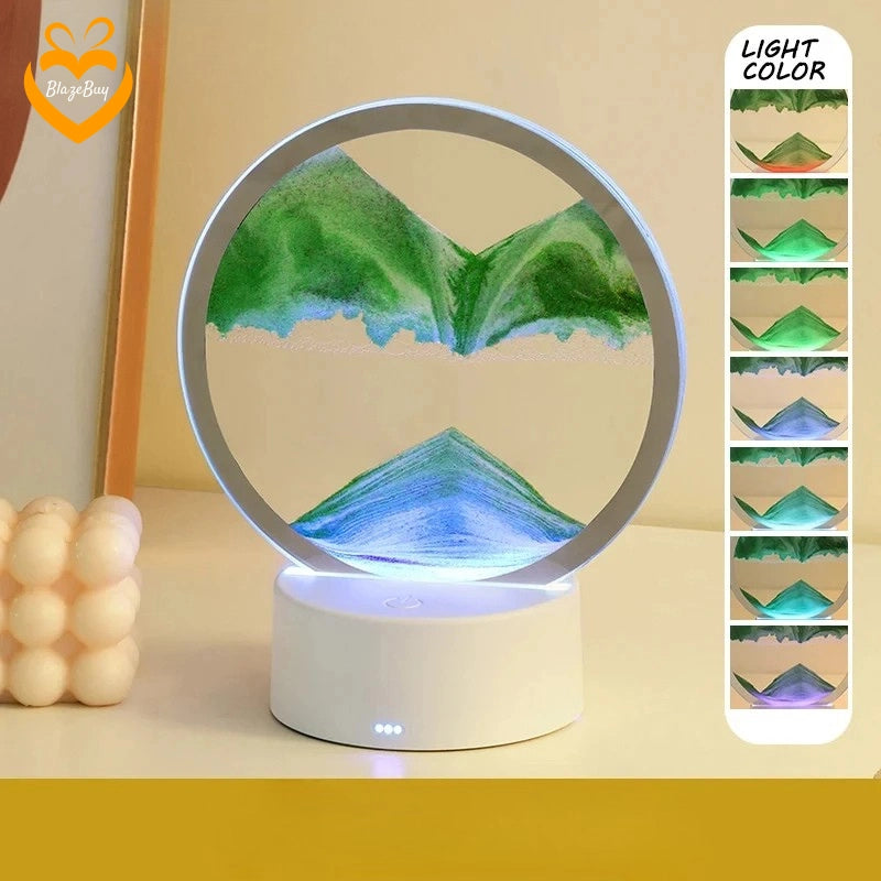 Dynamic Sandscape Motion Frame