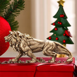 Majestic Lion Resin Sculpture