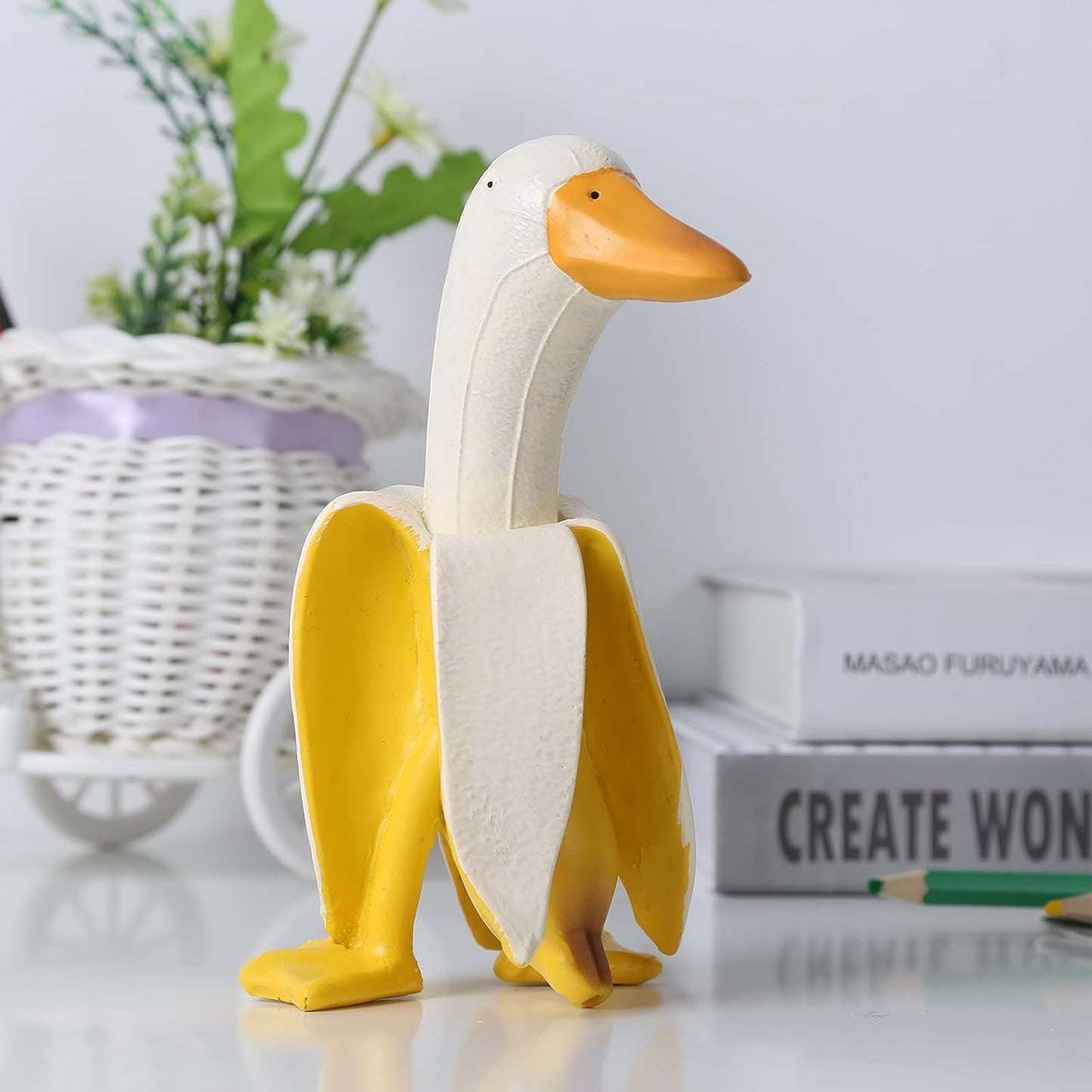 Banana Duck Sculpture