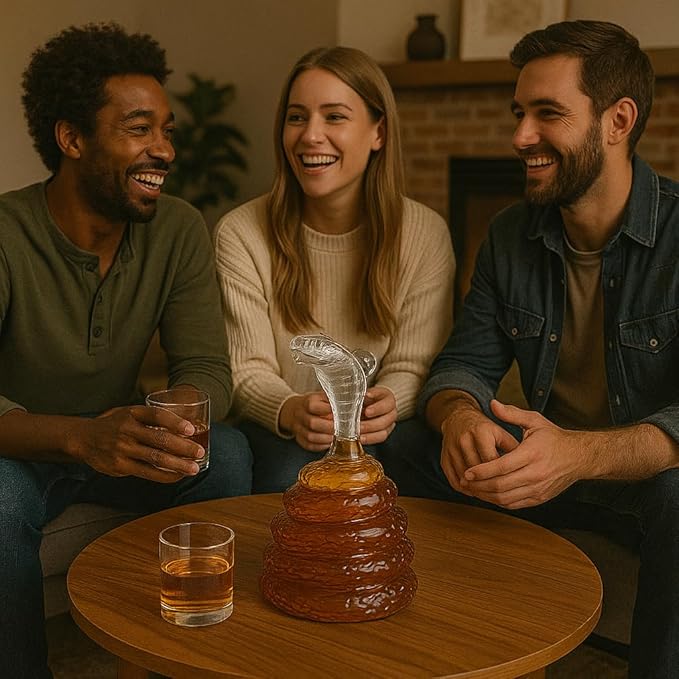 Animal Spirit Glass Decanters