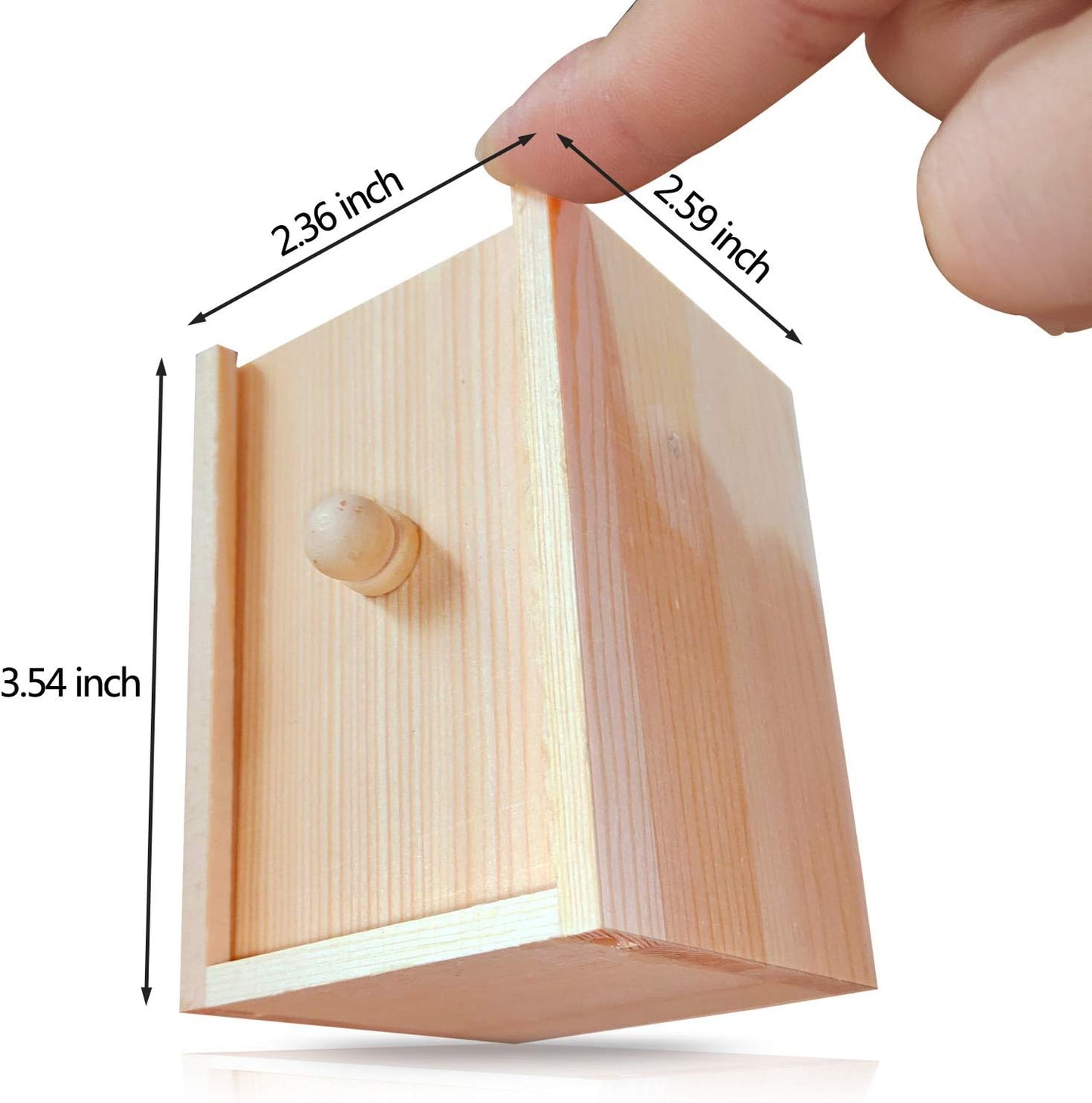 Wooden Spider Prank Box