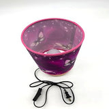 Purple Butterfly Table Lamp