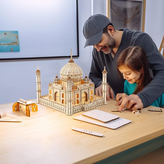 Taj Mahal Wooden Puzzle