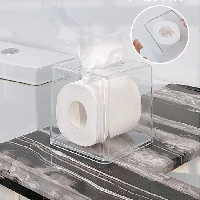 Clear Acrylic Tissue Box