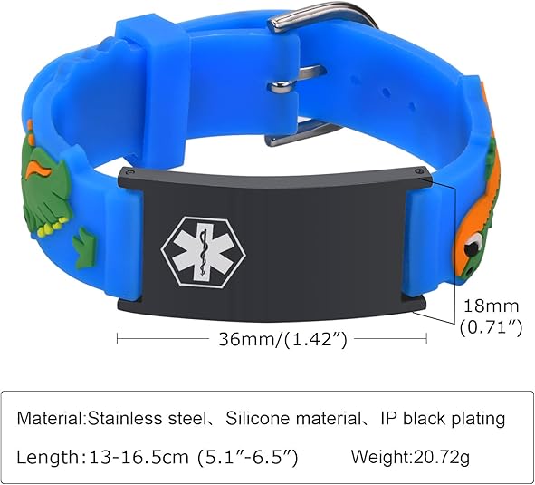 Kids Medical ID Bracelet