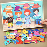 Montessori Clothes Hanging Set