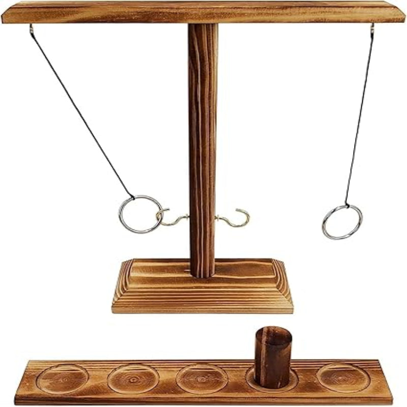 Wooden Ring Toss Game