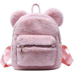 Fuzzy Bear Ears Backpack
