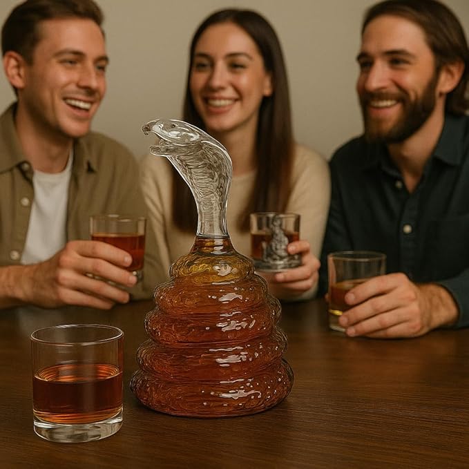 Animal Spirit Glass Decanters