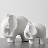 Minimalist Ceramic Elephant Decor