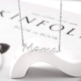 Mama Stainless Steel Necklace