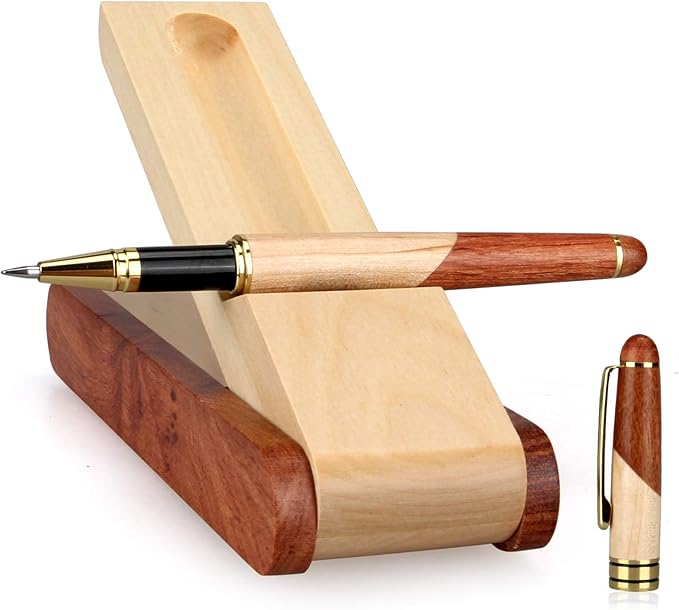 Wooden Signature Pen Set