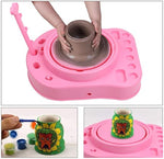 Pink Kids Pottery Studio
