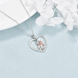 Sterling Silver Mother Necklace