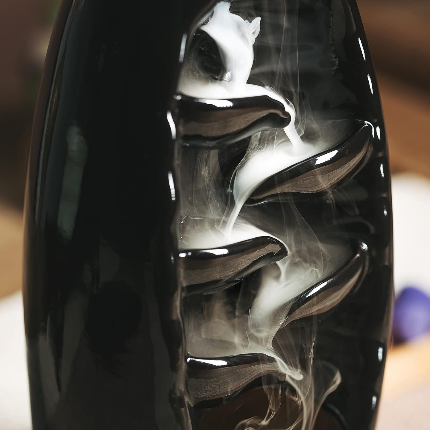 Ceramic Waterfall Incense Burner