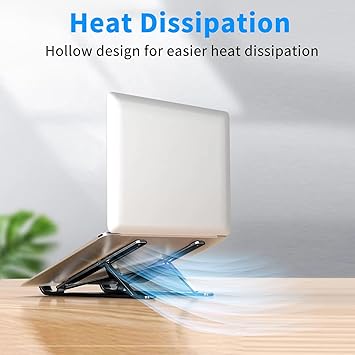 adjustable aluminum laptop stand