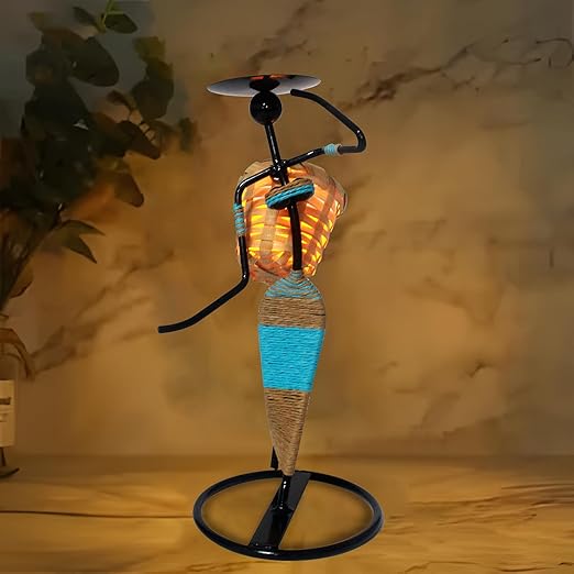 African Art Candle Holder