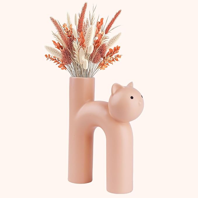 Ceramic Cat Vase Collection
