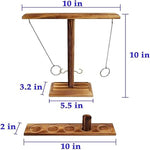 Wooden Ring Toss Game