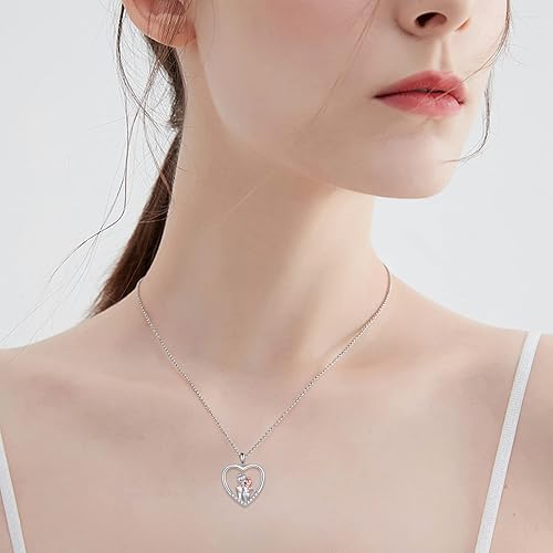 Sterling Silver Mother Necklace