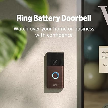 Ring Video Doorbell Bronze