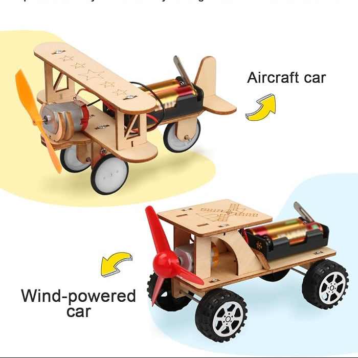 STEM Wooden Car Builder Kit