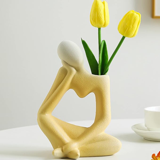 Thinker Ceramic Vase Collection