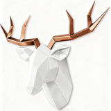 Geometric Deer Wall Sculpture