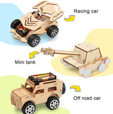 STEM Wooden Car Builder Kit
