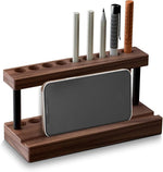 Wooden Desk Pen Stand
