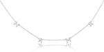 Mama Letter Pendant Necklace