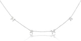 Mama Letter Pendant Necklace