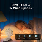 Portable Handheld Rechargeable Fan
