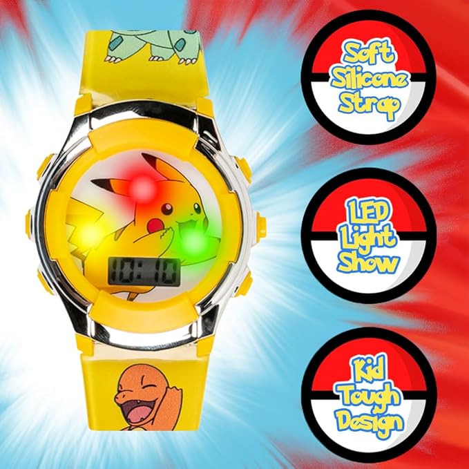 Pokémon Digital LCD Watch