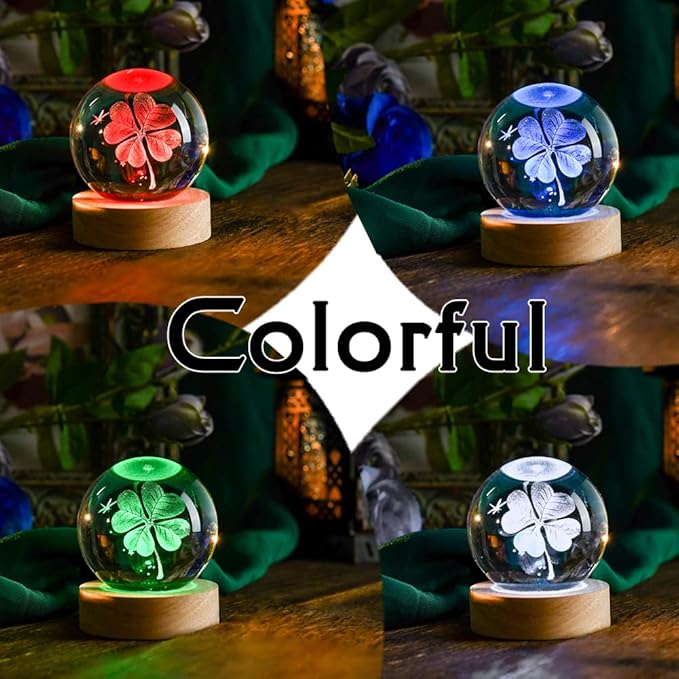 Luminous Nature Crystal Sphere