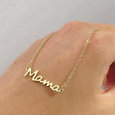 Mama Stainless Steel Necklace