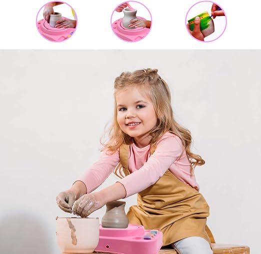 Pink Kids Pottery Studio