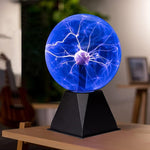 Interactive Plasma Ball Lamp