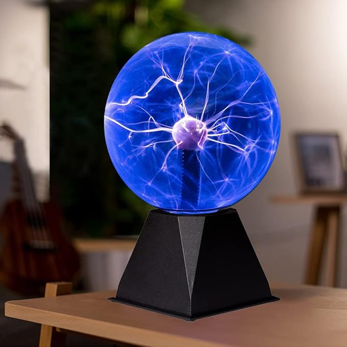 Interactive Plasma Ball Lamp