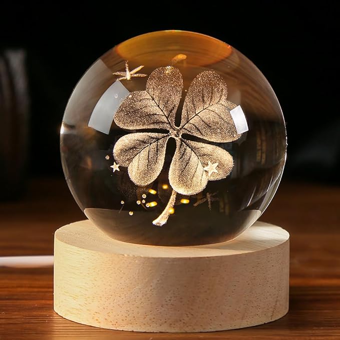 Luminous Nature Crystal Sphere