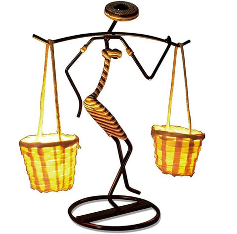 African Art Candle Holder