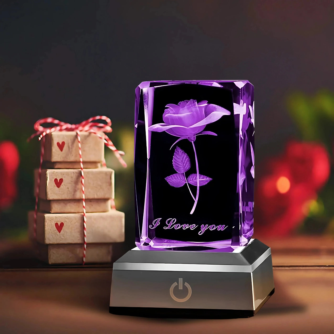 3D Crystal Light Sculpture
