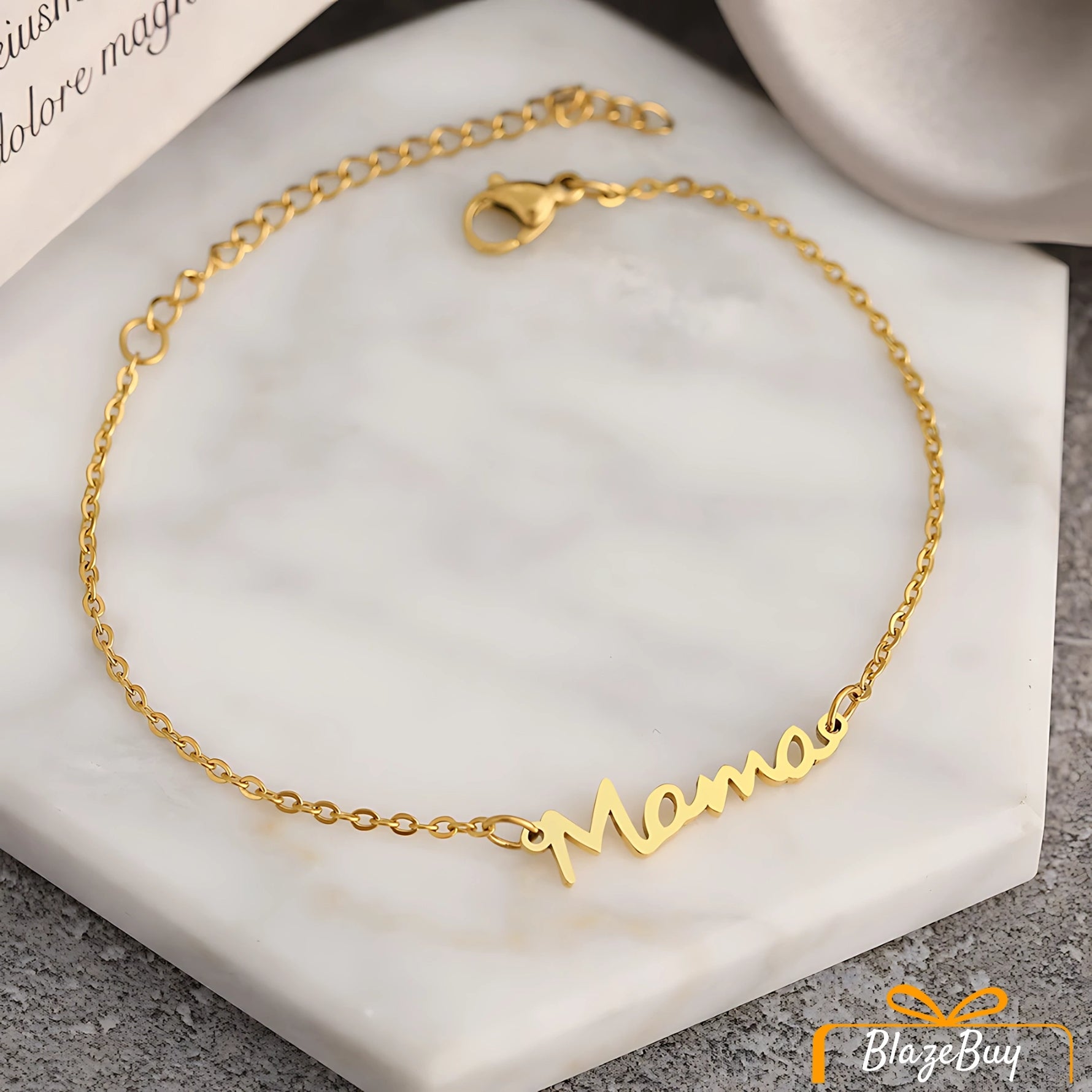 Mama Stainless Steel Necklace