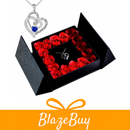 Eternal Rose Gift Box Necklace™