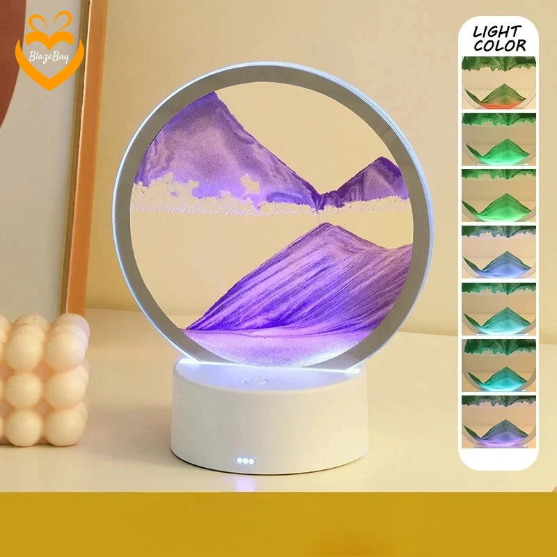 Dynamic Sandscape Motion Frame