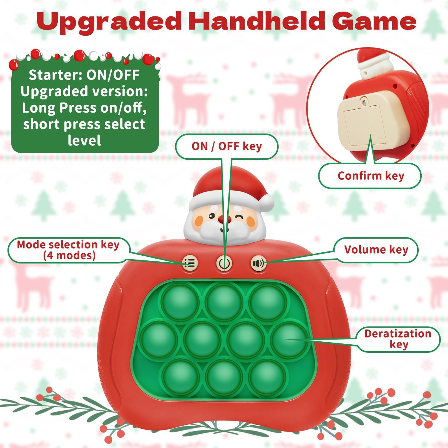 Santa Pop Fidget Game