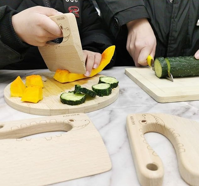 Wooden Kids Knife Set