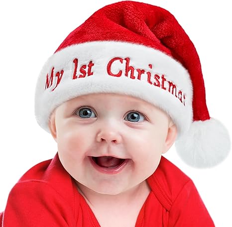Baby Santa Holiday Hat
